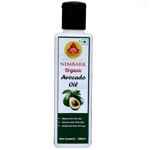 Nimbark Organic Avocado Oil | Vitamin E Oil | Pure & Natural Oil | Skin Oil 200ml